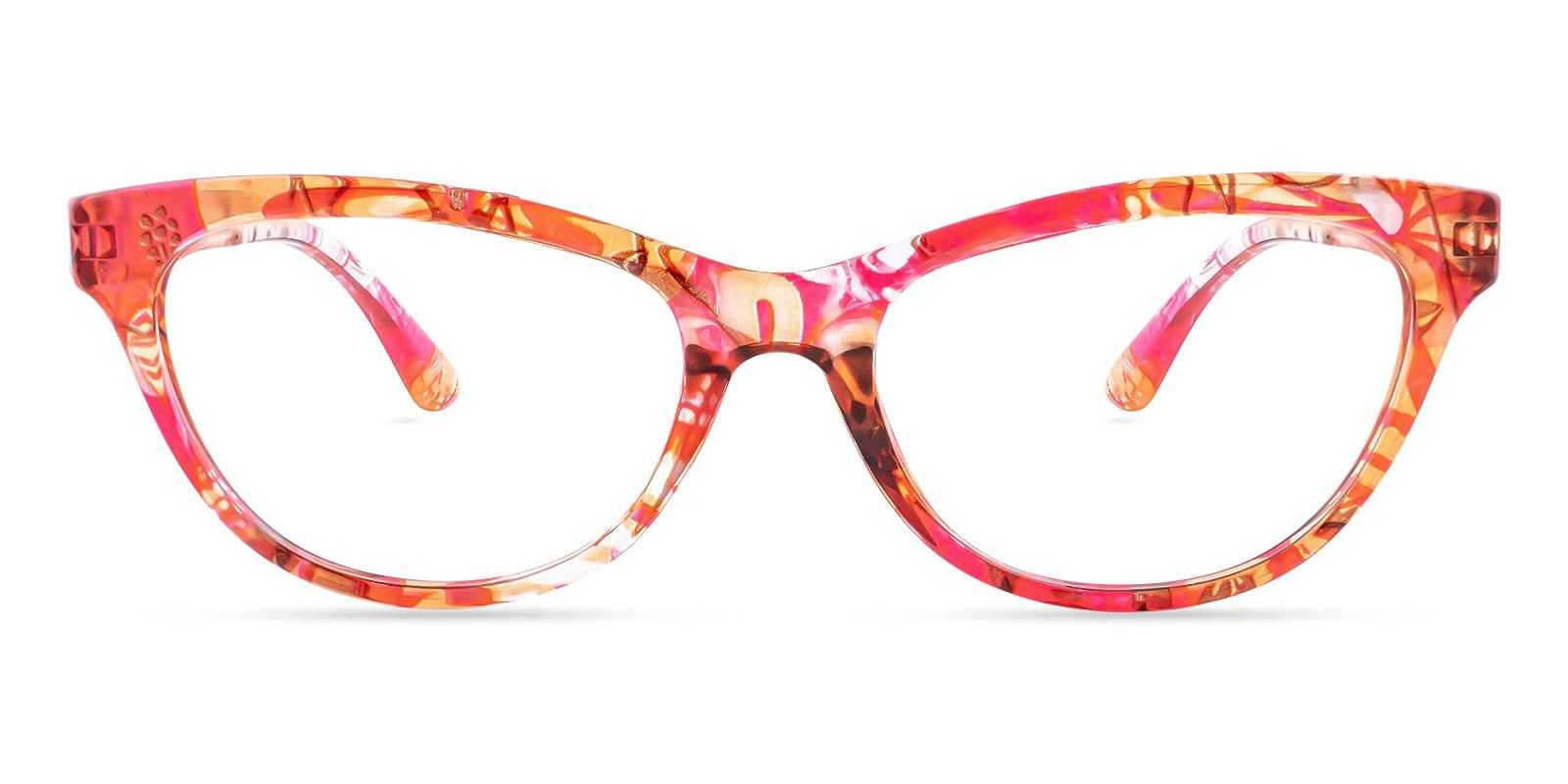 Exchange Red Plastic Eyeglasses , UniversalBridgeFit Frames from ABBE Glasses