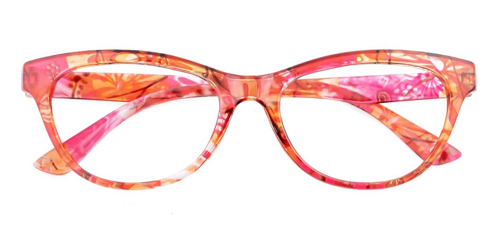 Exchange Red Plastic Eyeglasses , UniversalBridgeFit Frames from ABBE Glasses