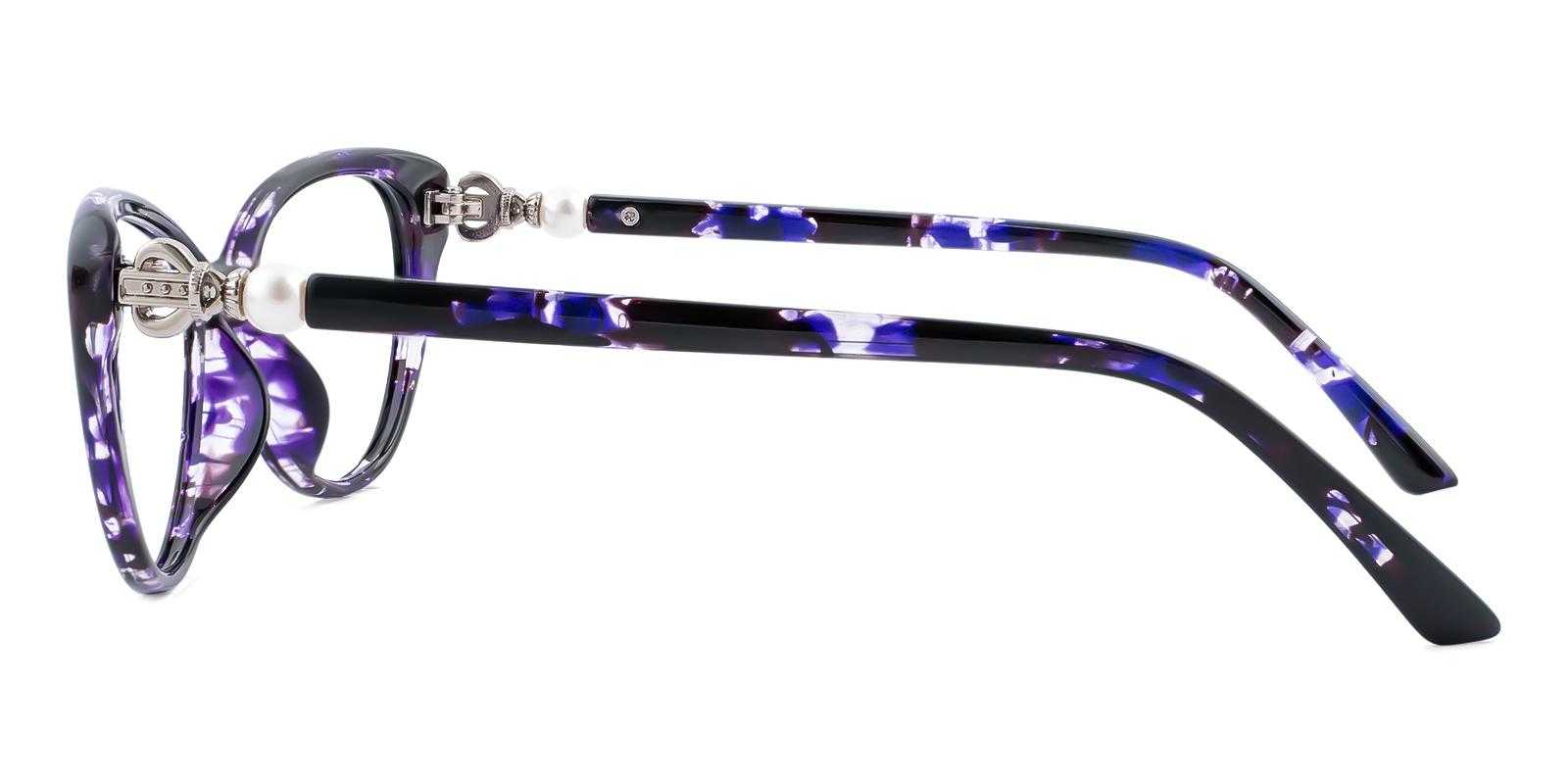 Loop Purple Plastic Eyeglasses , UniversalBridgeFit Frames from ABBE Glasses