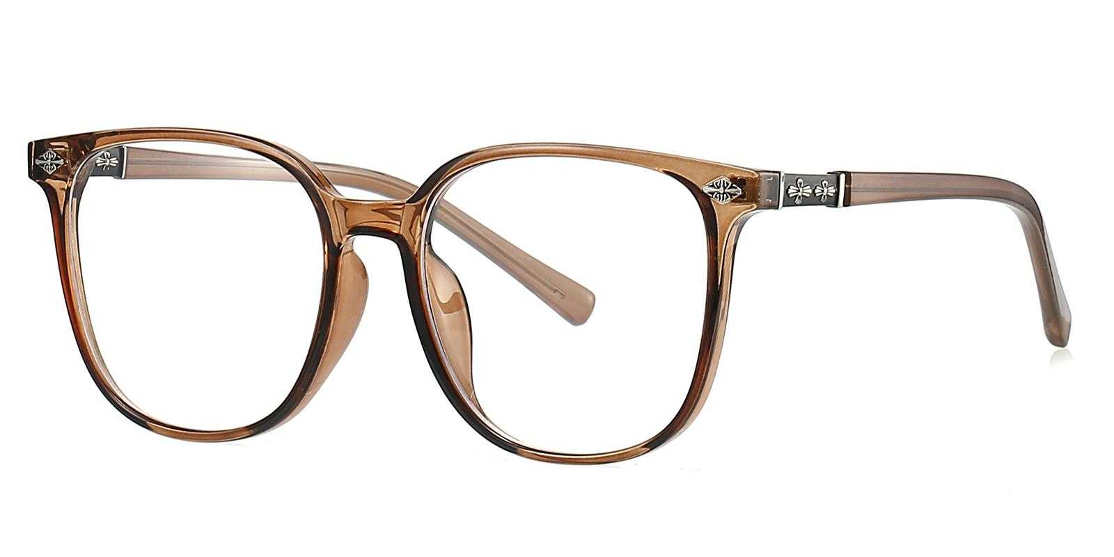 Vespera Brown TR Eyeglasses , UniversalBridgeFit Frames from ABBE Glasses
