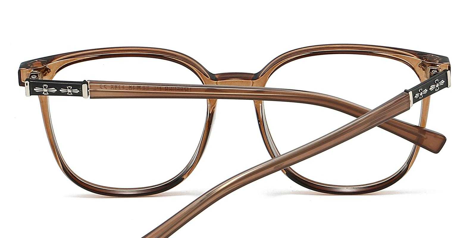 Vespera Brown TR Eyeglasses , UniversalBridgeFit Frames from ABBE Glasses