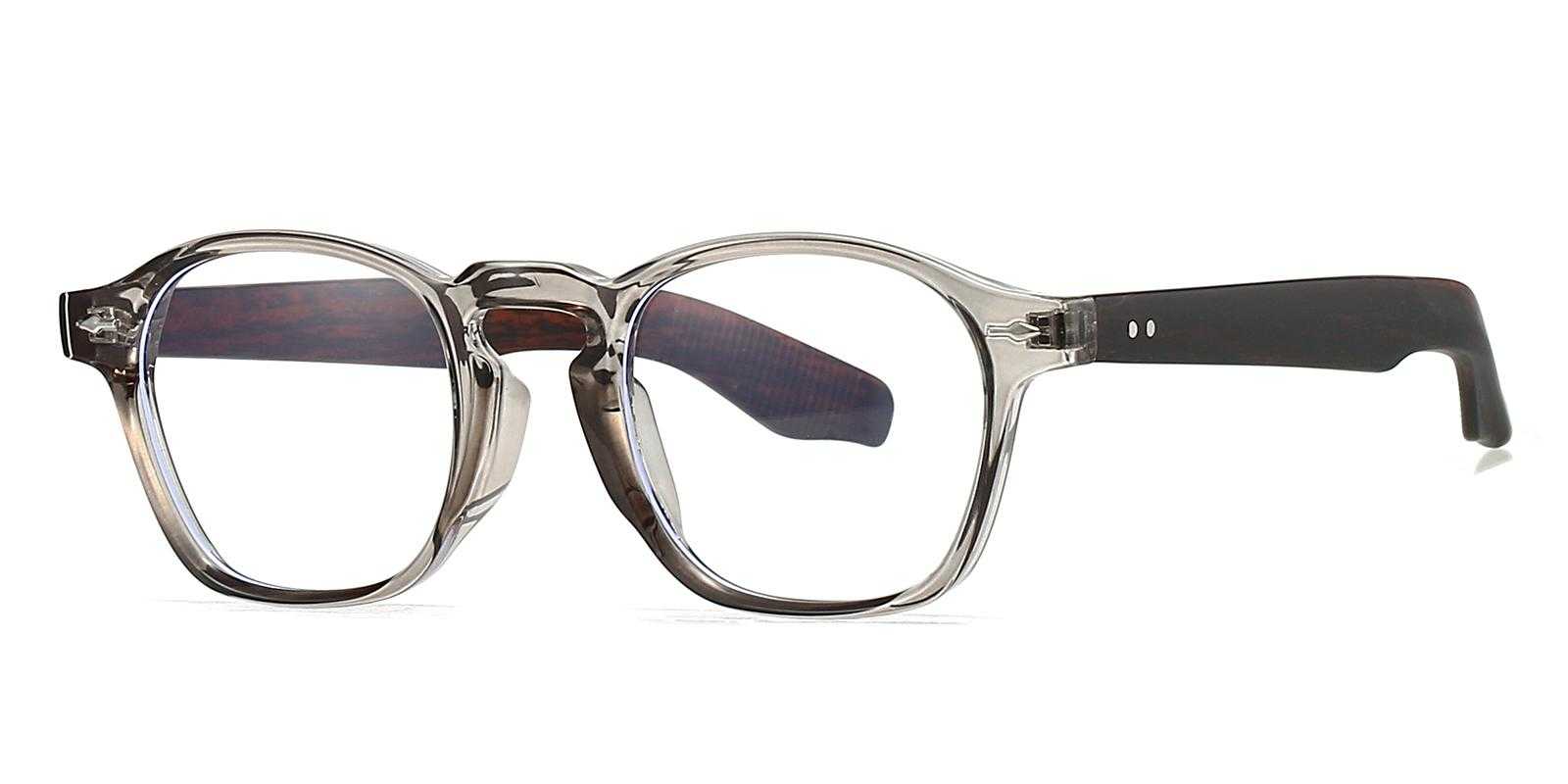 Bechett Gray TR Eyeglasses , UniversalBridgeFit Frames from ABBE Glasses