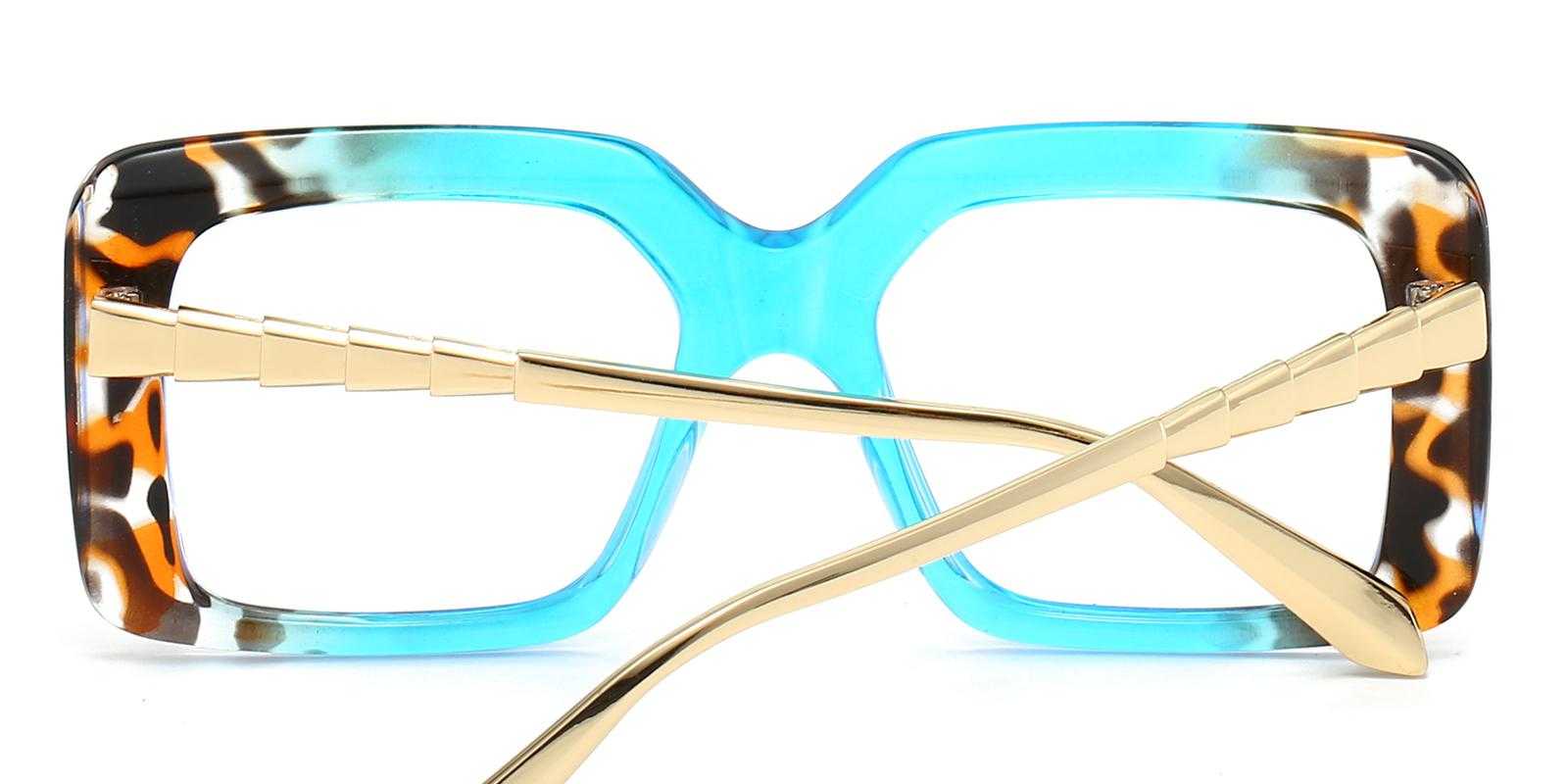 Jector Blue Plastic Eyeglasses , UniversalBridgeFit Frames from ABBE Glasses
