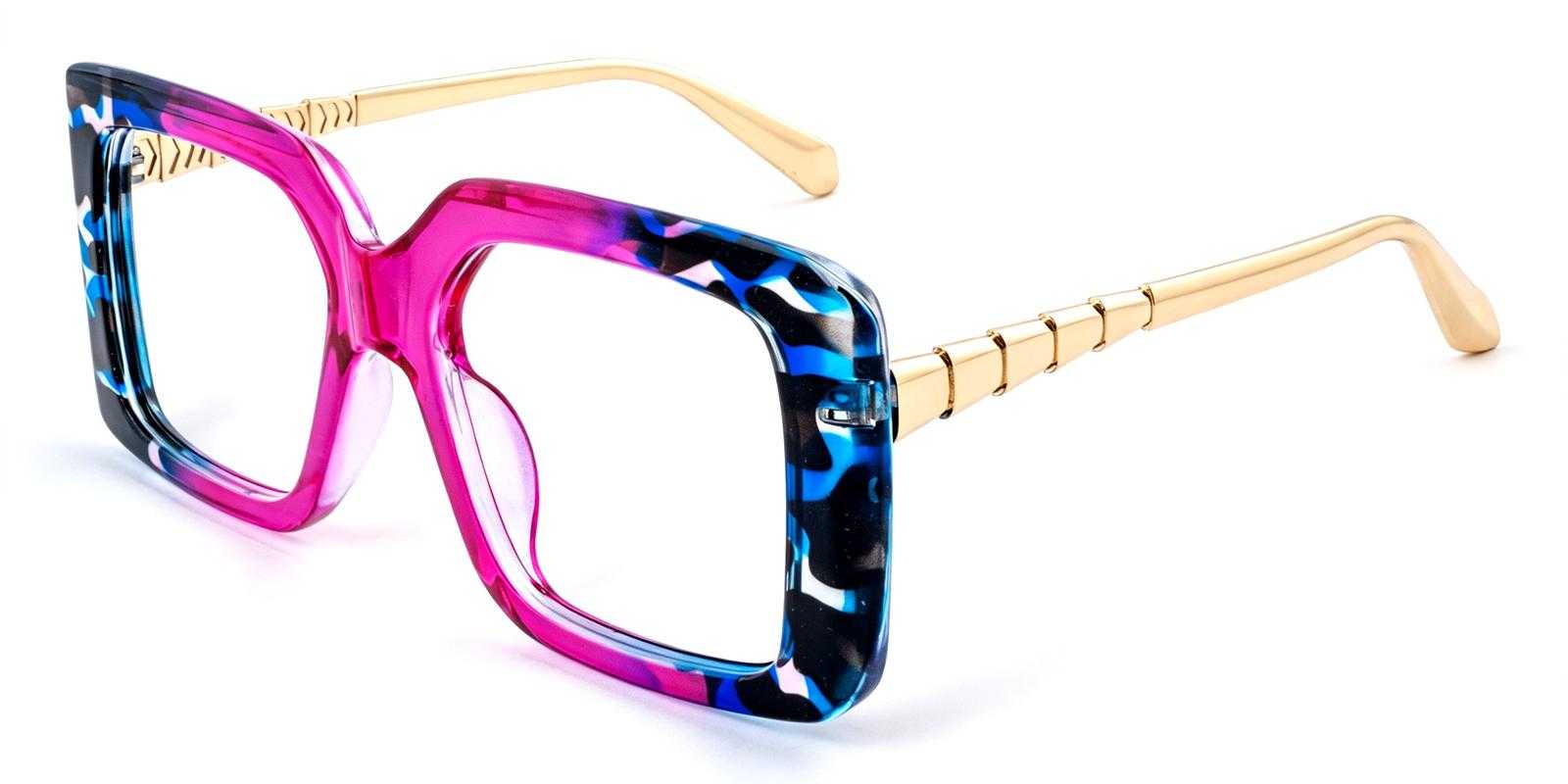 Jector Purple Plastic Eyeglasses , UniversalBridgeFit Frames from ABBE Glasses