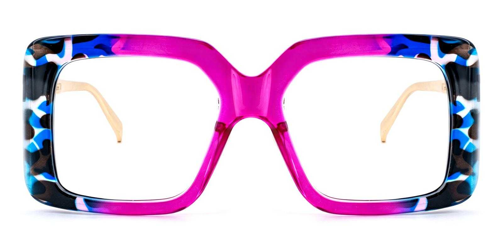 Jector Purple Plastic Eyeglasses , UniversalBridgeFit Frames from ABBE Glasses