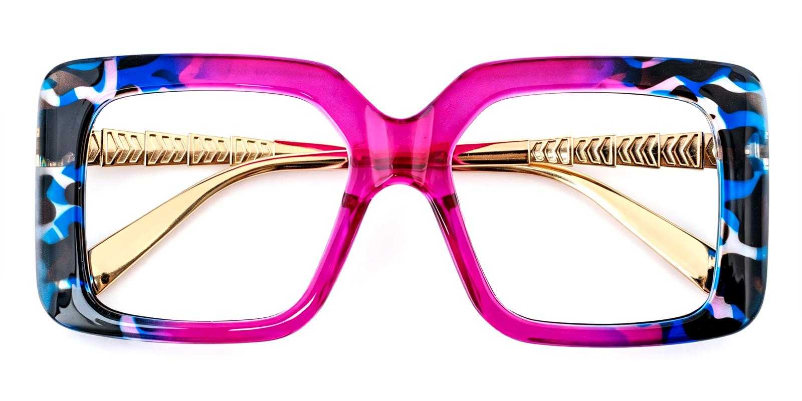 Jector Purple Plastic Eyeglasses , UniversalBridgeFit Frames from ABBE Glasses