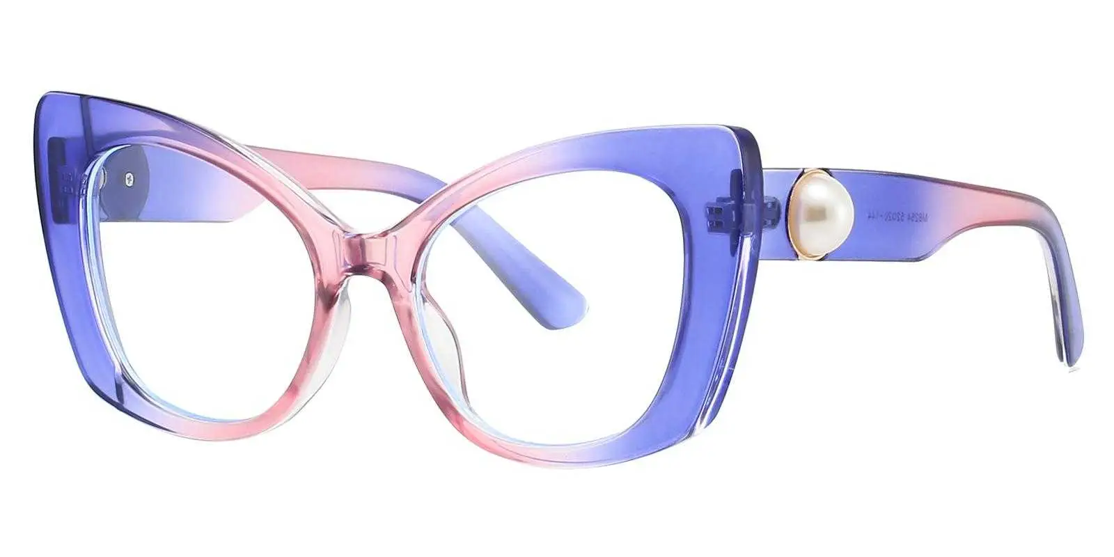 Acer Purple Plastic Eyeglasses , UniversalBridgeFit Frames from ABBE Glasses