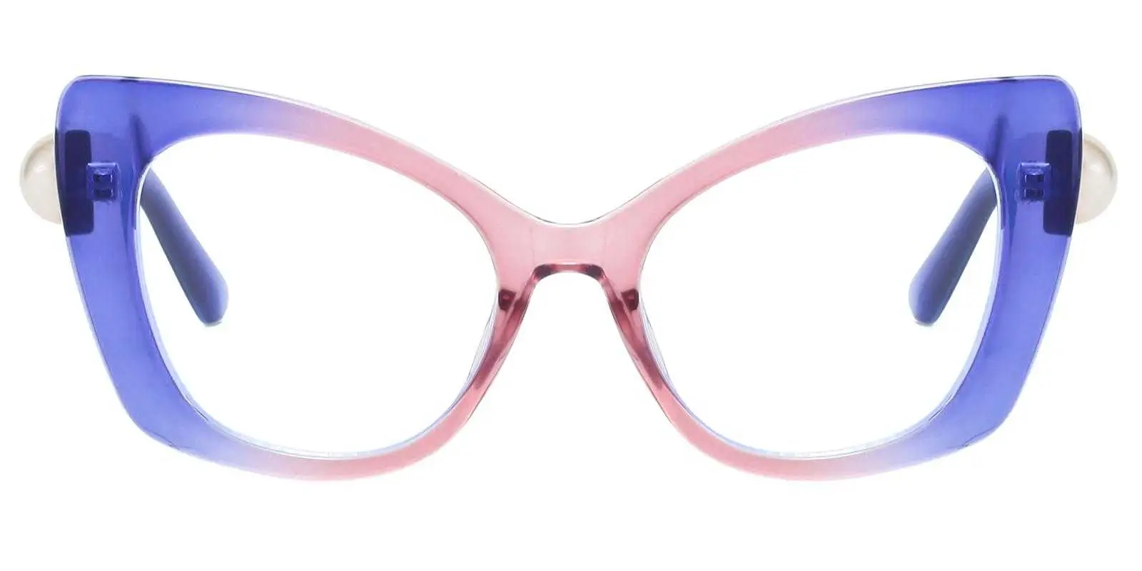 Acer Purple Plastic Eyeglasses , UniversalBridgeFit Frames from ABBE Glasses