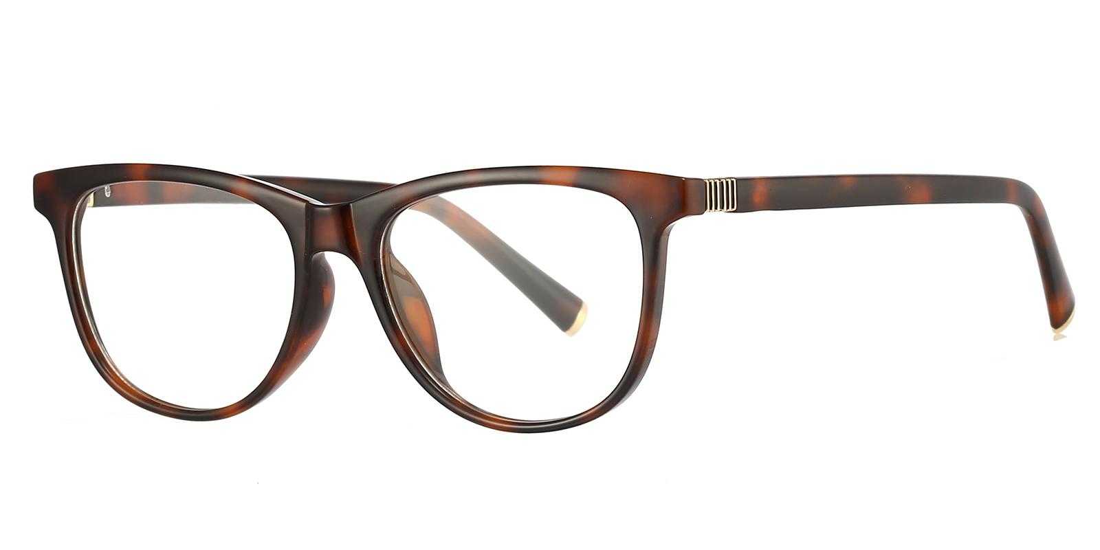 Ayla Tortoise Plastic Eyeglasses , UniversalBridgeFit Frames from ABBE Glasses