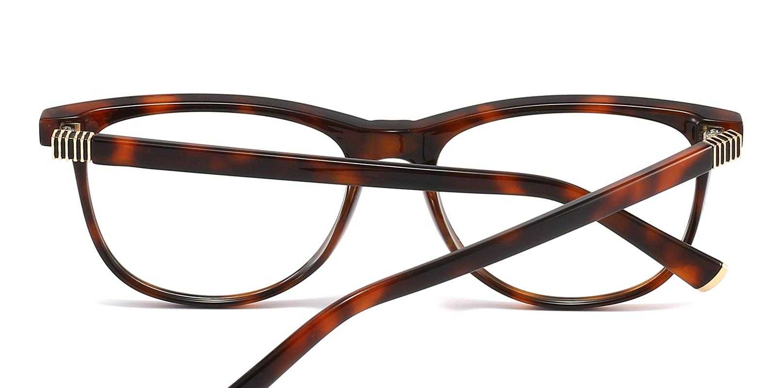 Ayla Tortoise Plastic Eyeglasses , UniversalBridgeFit Frames from ABBE Glasses