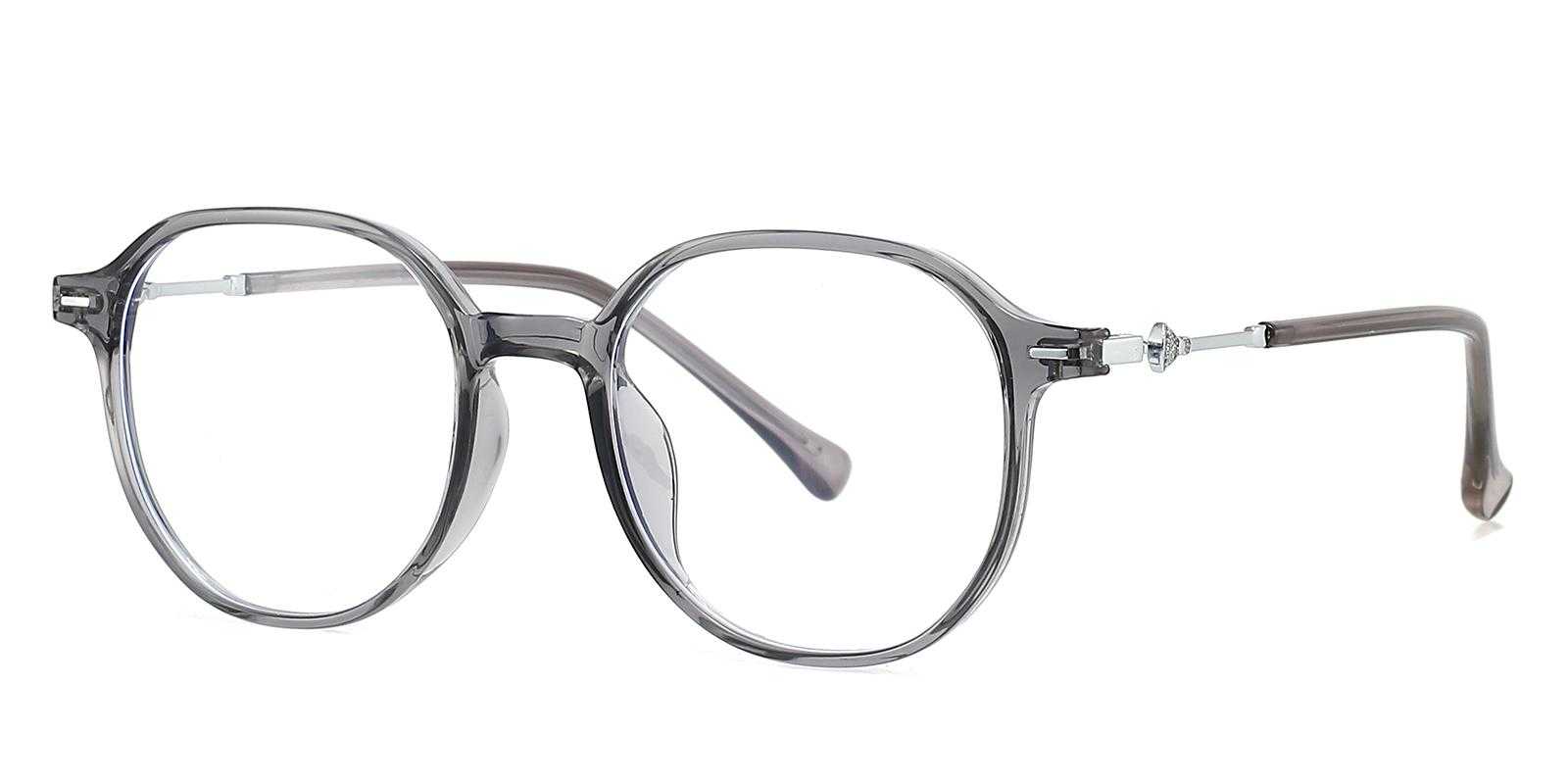 Varda Gray TR Eyeglasses , UniversalBridgeFit Frames from ABBE Glasses