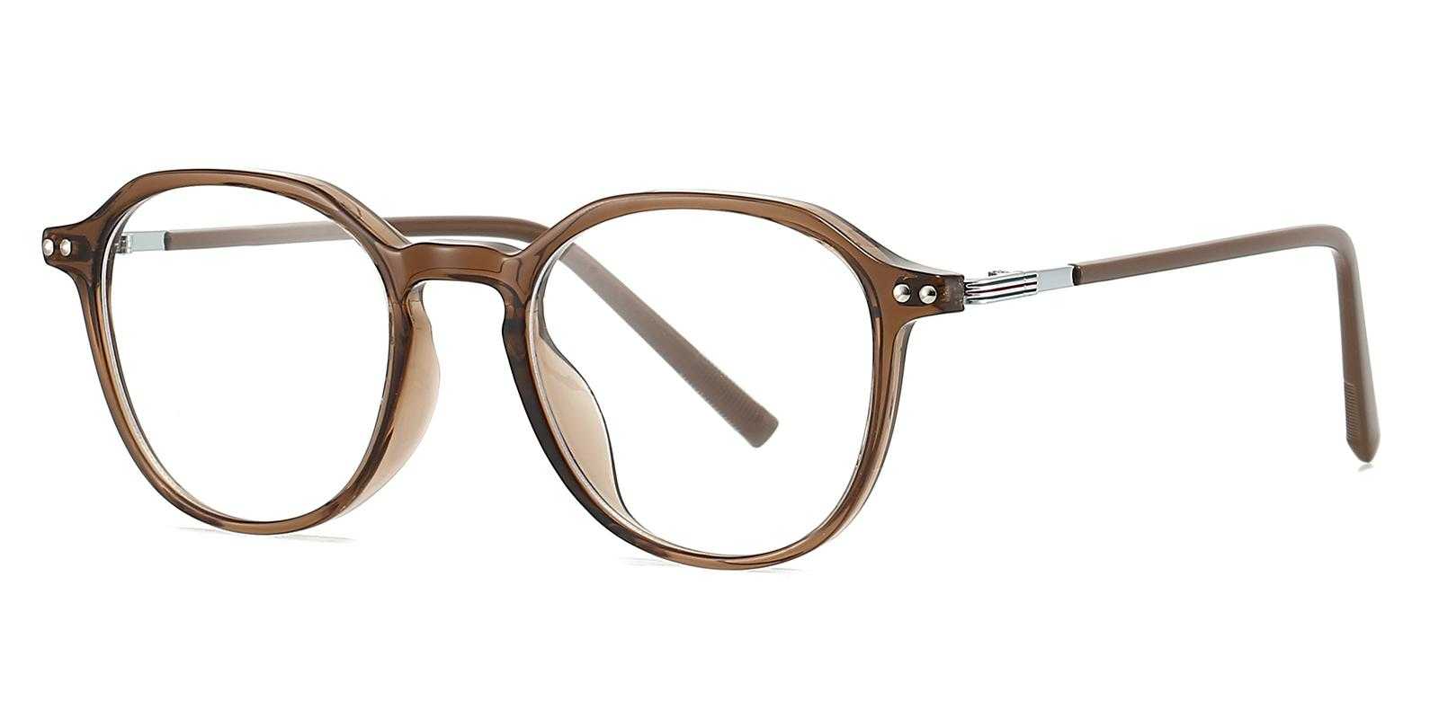 Lzabel Brown TR Eyeglasses , UniversalBridgeFit Frames from ABBE Glasses