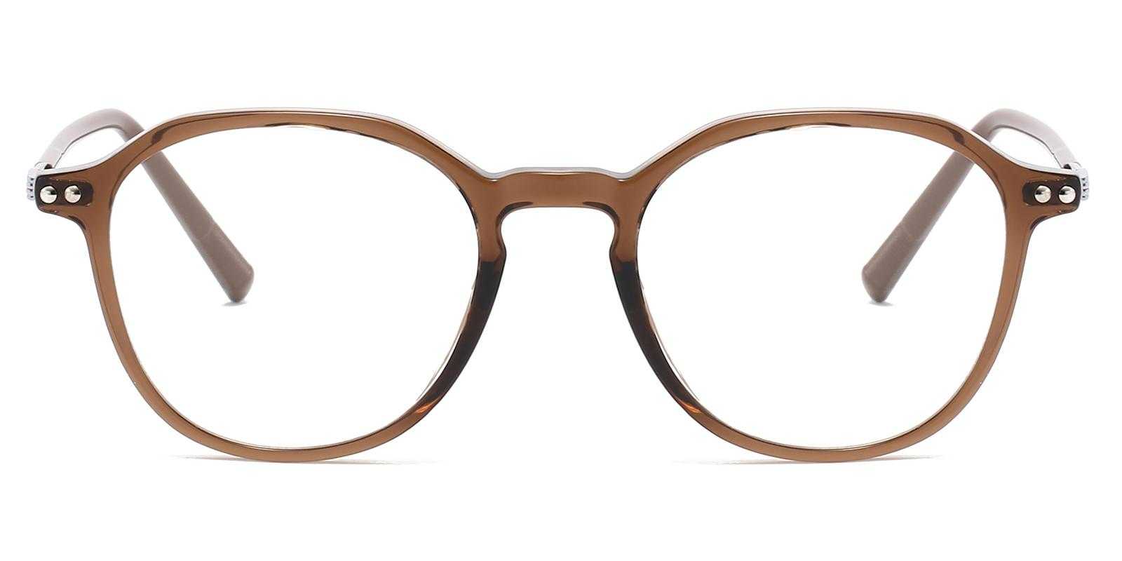 Lzabel Brown TR Eyeglasses , UniversalBridgeFit Frames from ABBE Glasses