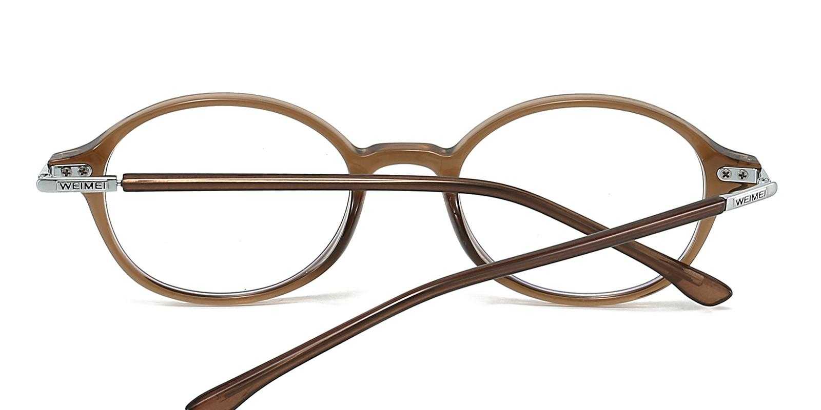 Amia Brown TR Eyeglasses , UniversalBridgeFit Frames from ABBE Glasses