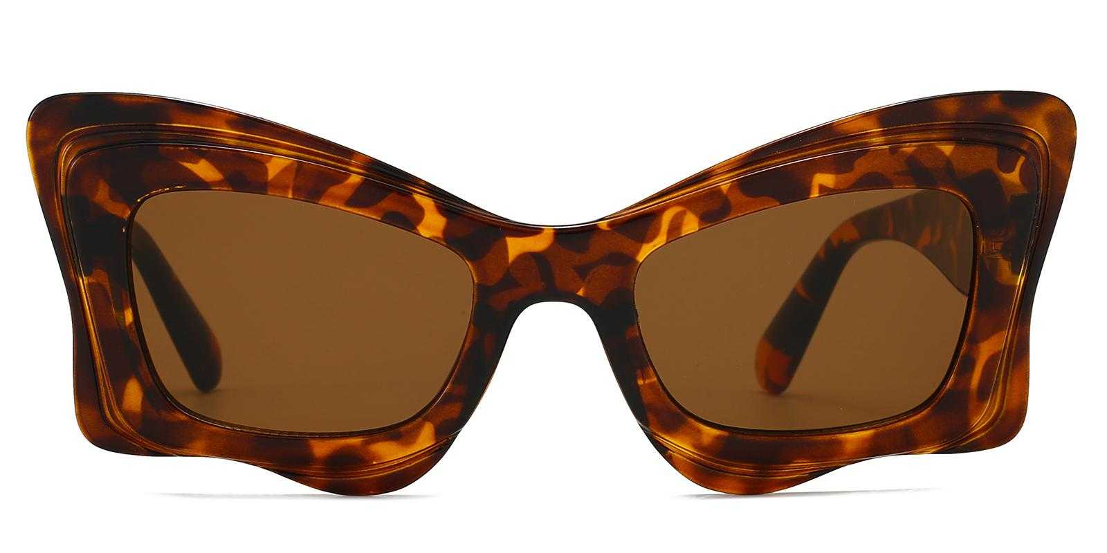 Malcolm Tortoise Plastic Sunglasses , UniversalBridgeFit Frames from ABBE Glasses