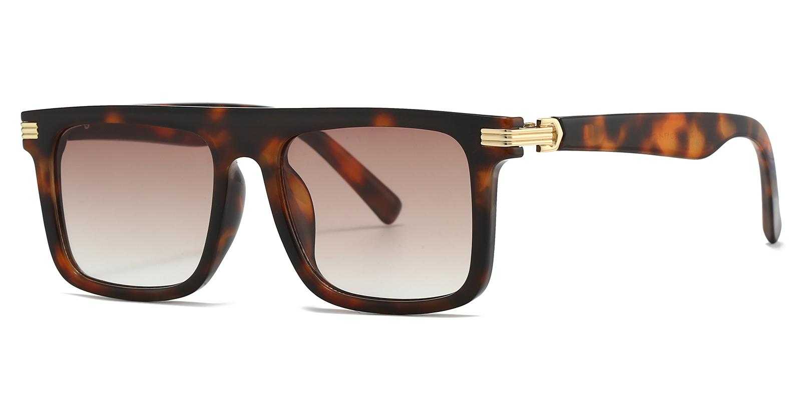 Devon Tortoise Plastic Sunglasses , UniversalBridgeFit Frames from ABBE Glasses