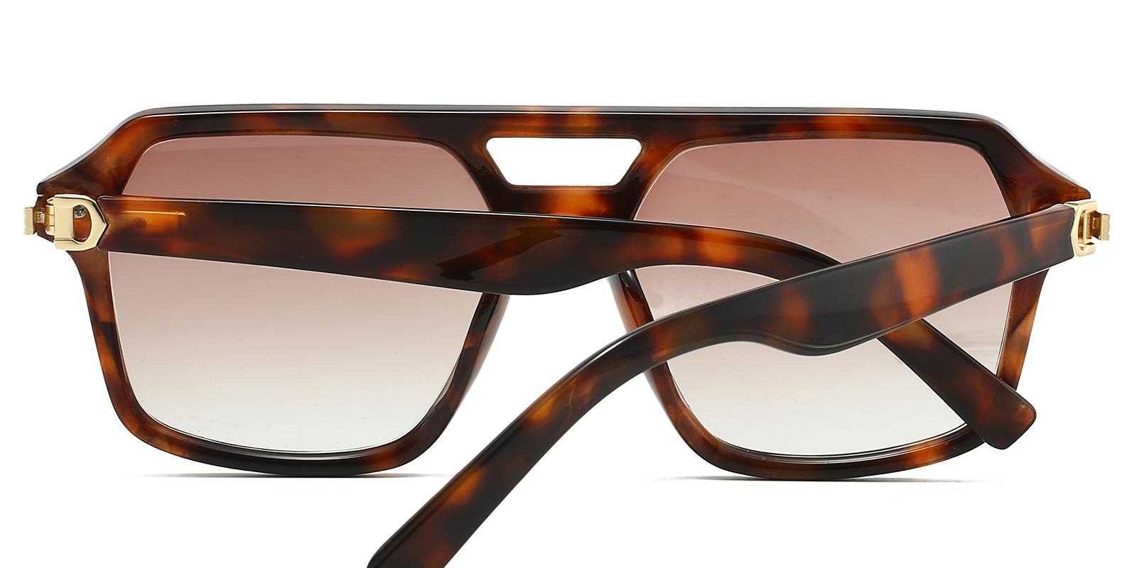 Fidelia Tortoise Plastic Sunglasses , UniversalBridgeFit Frames from ABBE Glasses