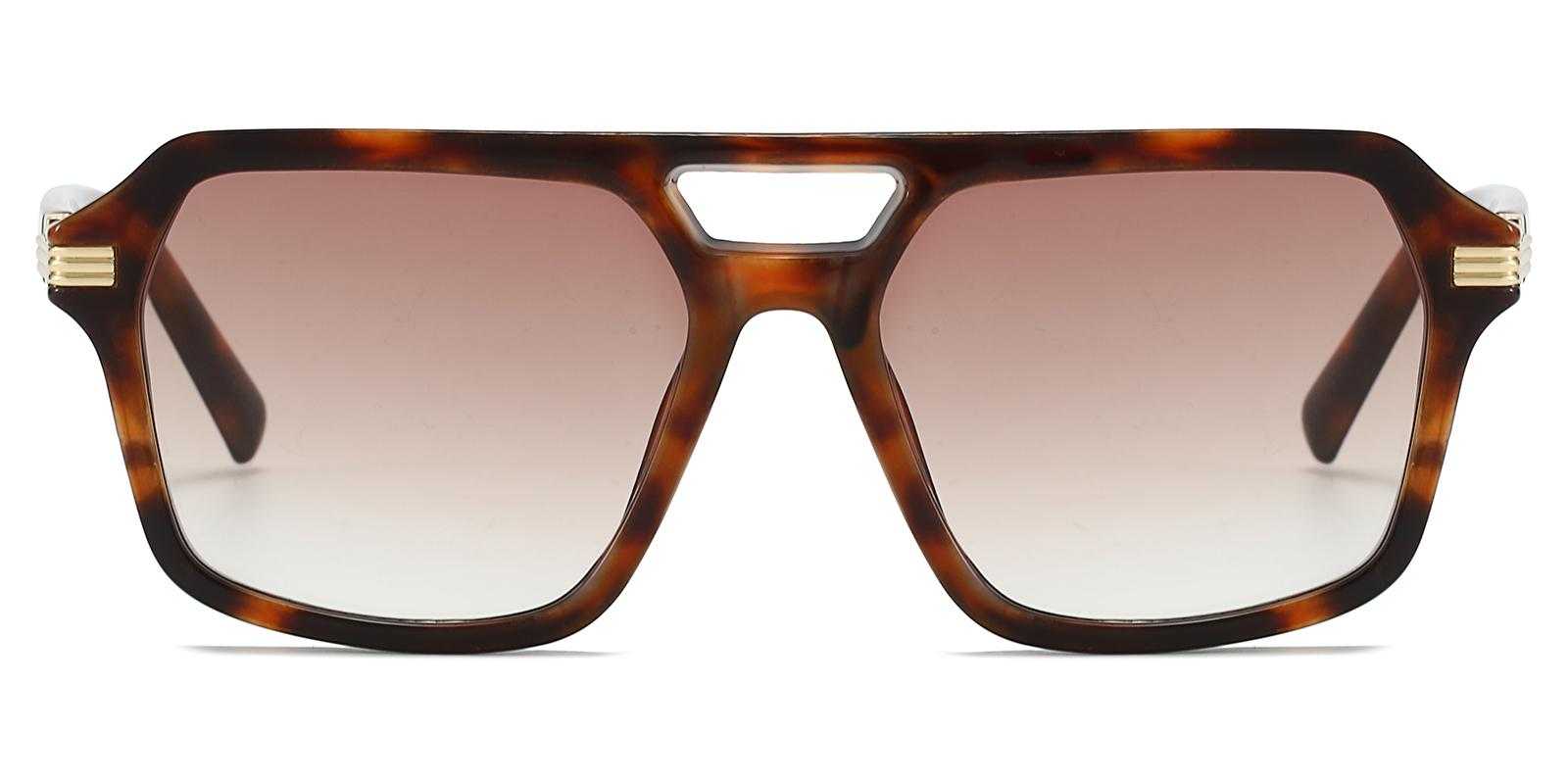 Fidelia Tortoise Plastic Sunglasses , UniversalBridgeFit Frames from ABBE Glasses
