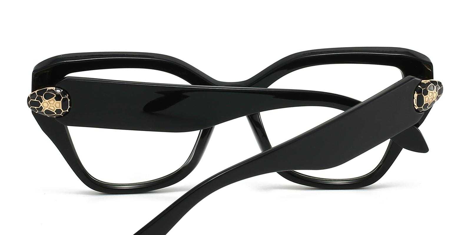 Naperville Black Plastic Sunglasses , UniversalBridgeFit Frames from ABBE Glasses