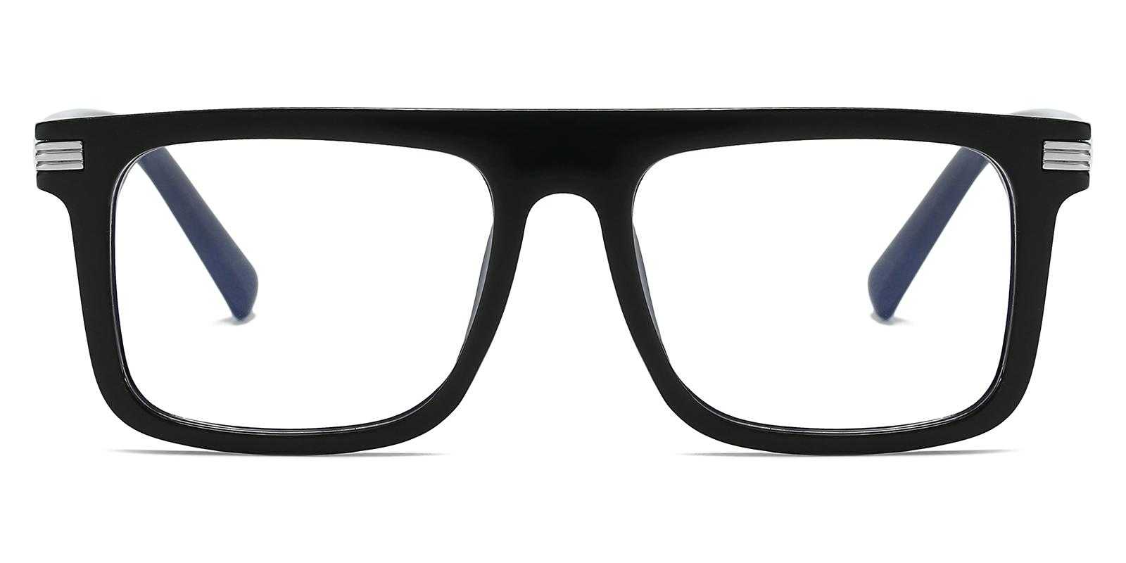 Kayla Black Plastic Eyeglasses , UniversalBridgeFit Frames from ABBE Glasses