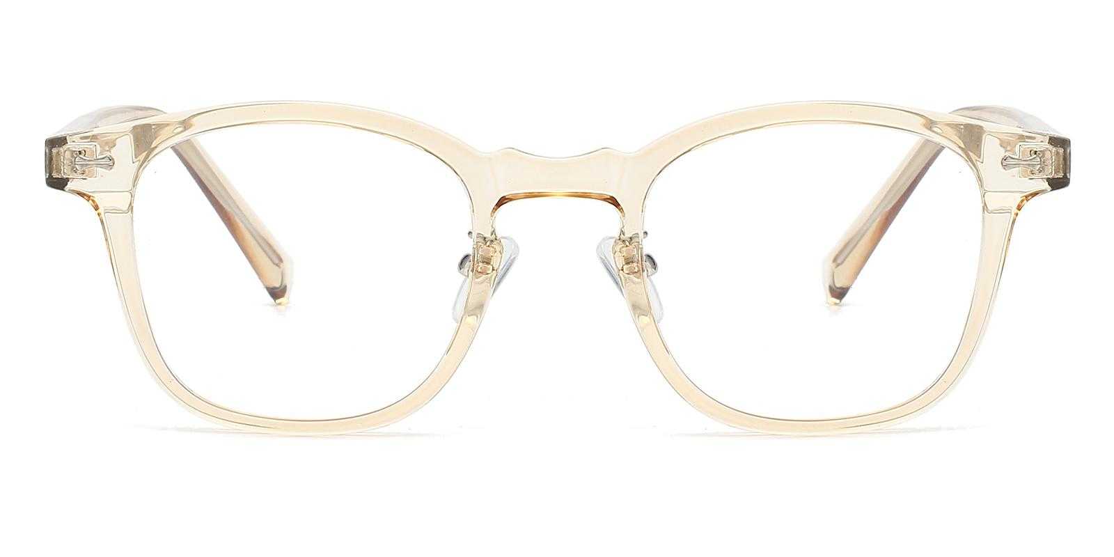 Charles Yellow TR Eyeglasses , NosePads Frames from ABBE Glasses