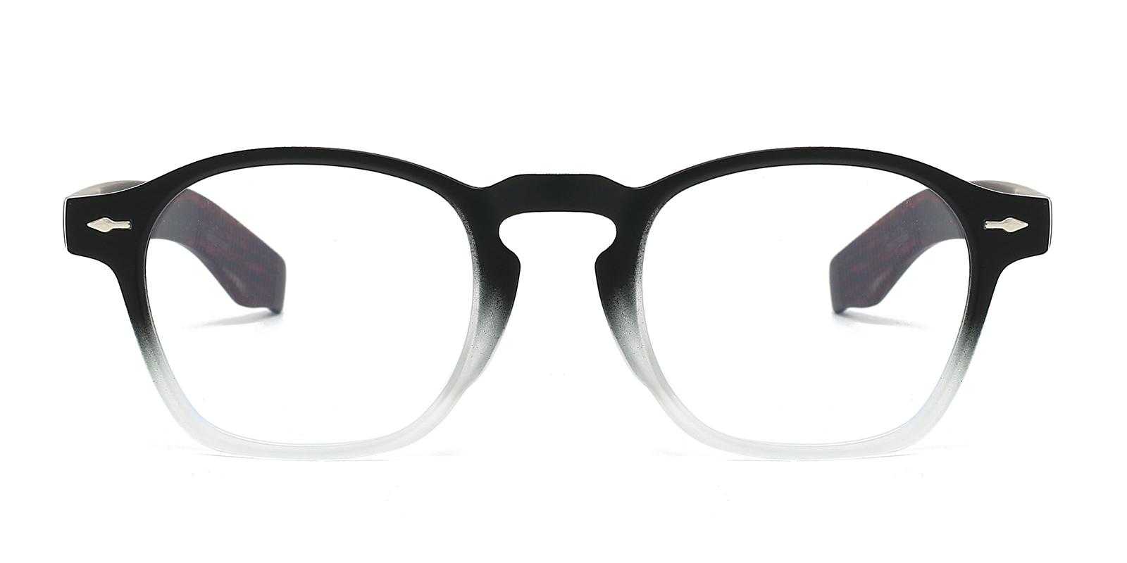 Harold Matte-black TR Eyeglasses , UniversalBridgeFit Frames from ABBE Glasses