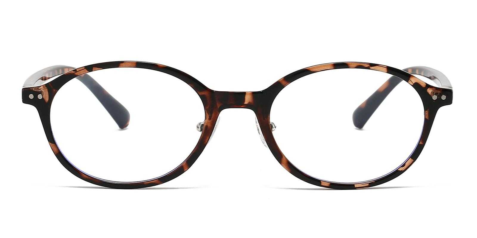 Marjporie Leopard TR Eyeglasses , NosePads Frames from ABBE Glasses