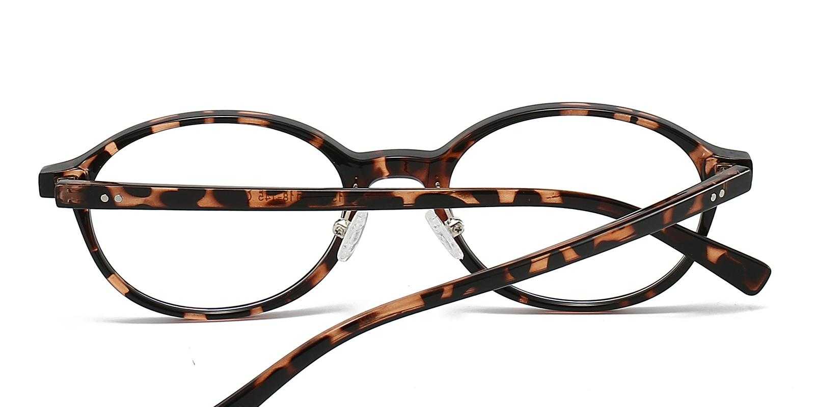 Marjporie Leopard TR Eyeglasses , NosePads Frames from ABBE Glasses