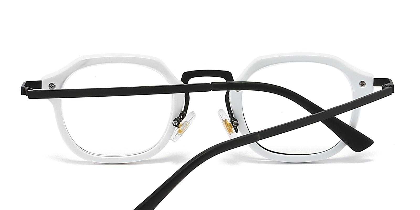 Beatrice Black Metal Eyeglasses , NosePads Frames from ABBE Glasses