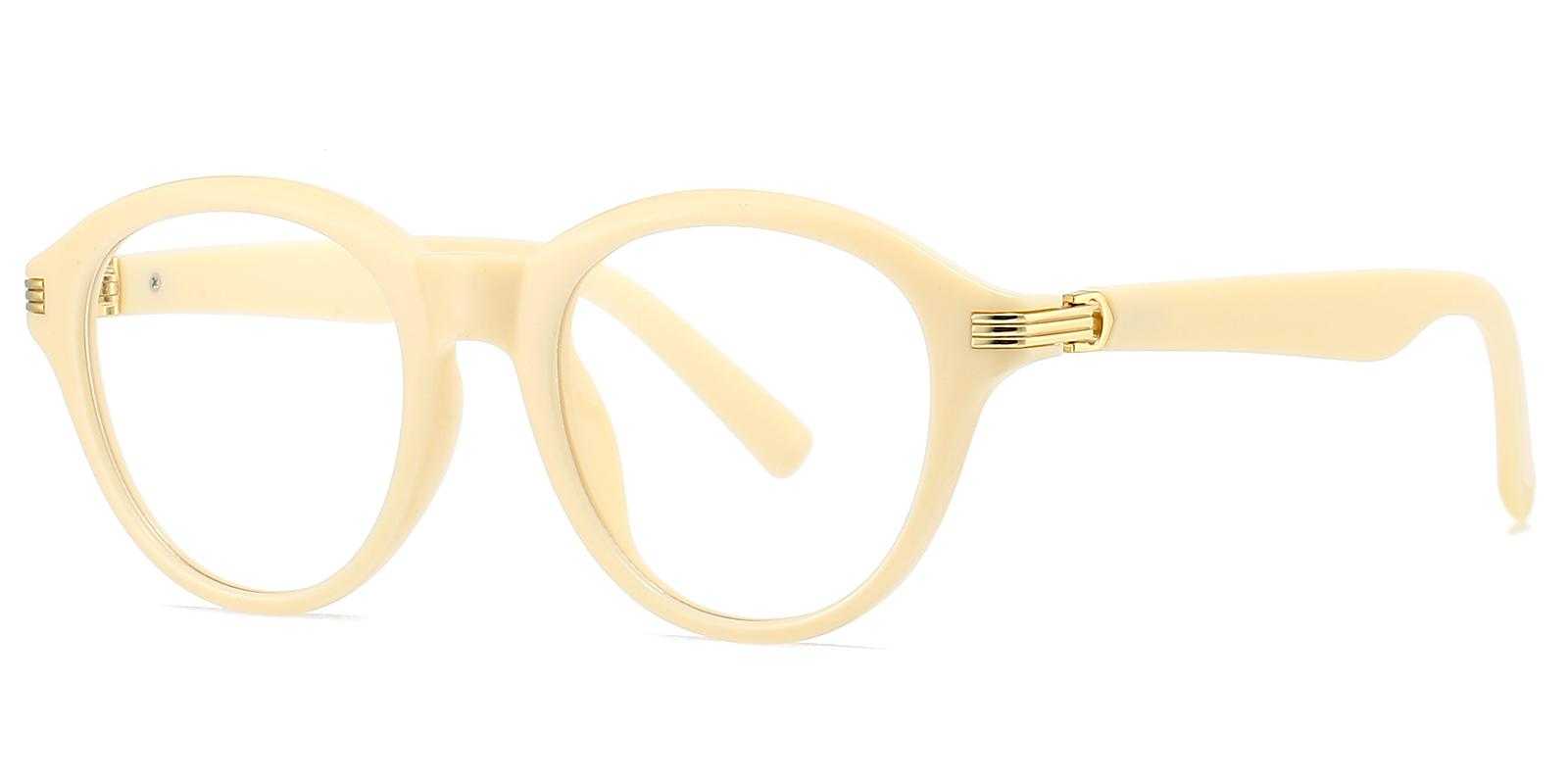 Kent Yellow Plastic Eyeglasses , UniversalBridgeFit Frames from ABBE Glasses