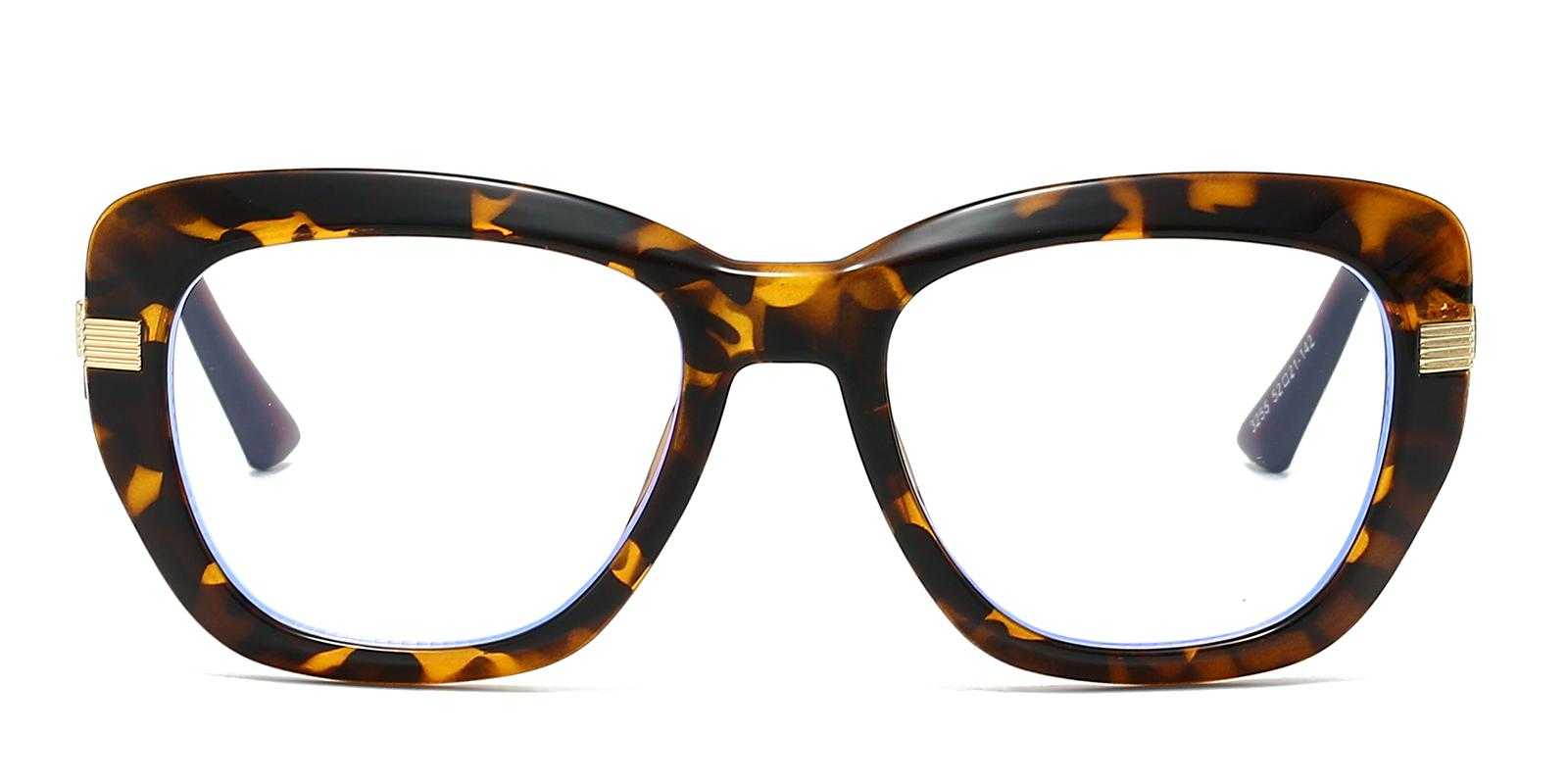 Nirgara Tortoise Plastic Eyeglasses , UniversalBridgeFit Frames from ABBE Glasses