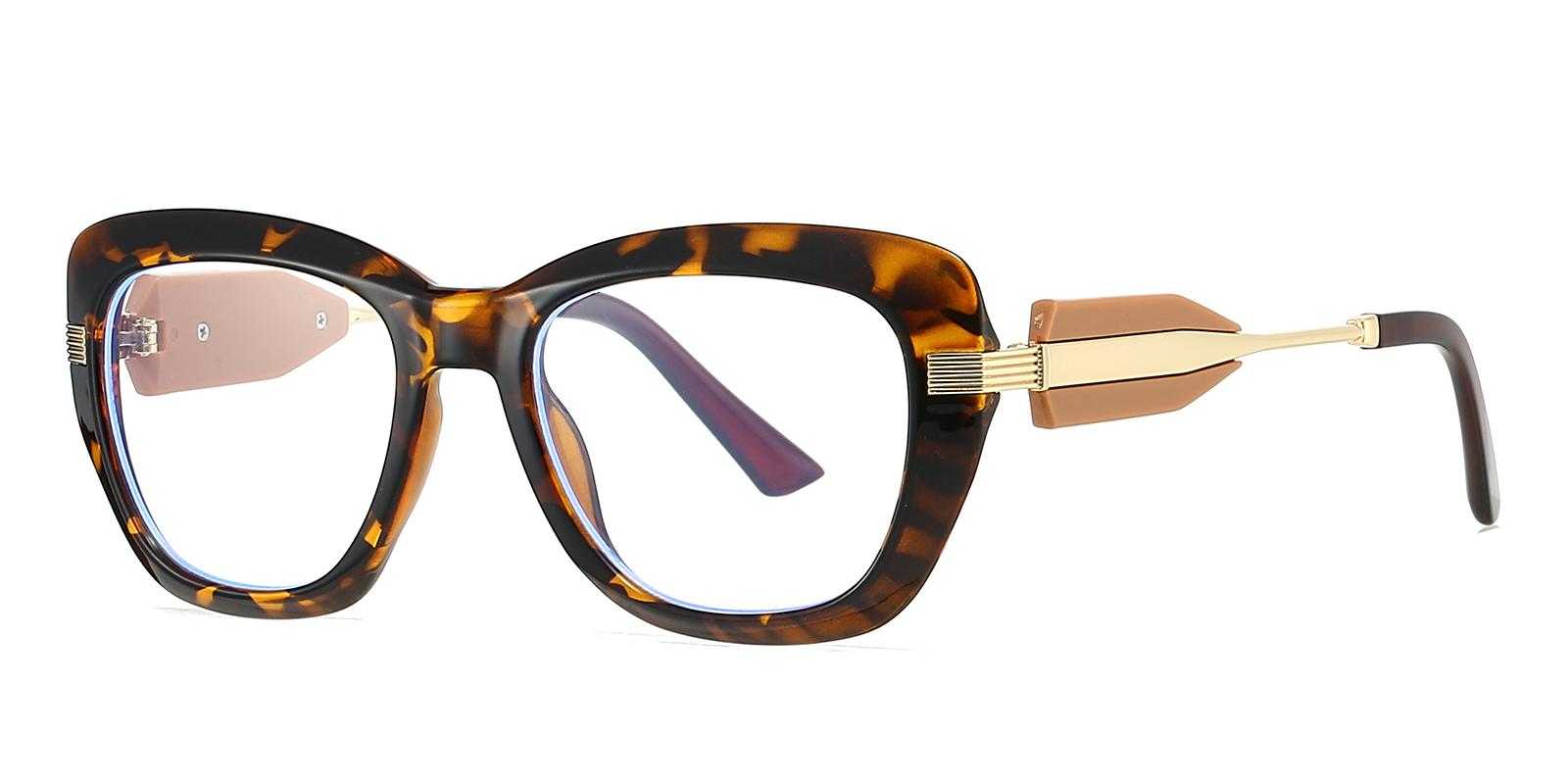 Nirgara Tortoise Plastic Eyeglasses , UniversalBridgeFit Frames from ABBE Glasses