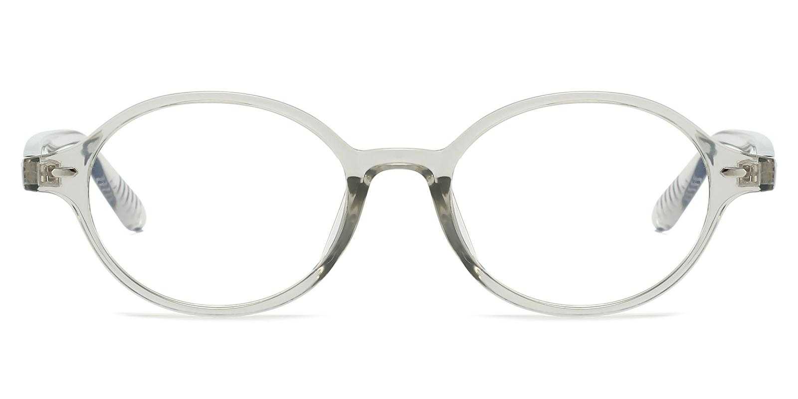 Hiram Gray Acetate Eyeglasses , UniversalBridgeFit Frames from ABBE Glasses