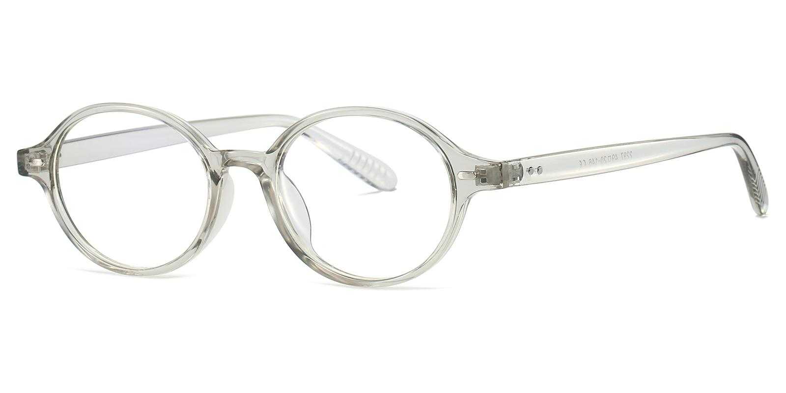 Hiram Gray Acetate Eyeglasses , UniversalBridgeFit Frames from ABBE Glasses