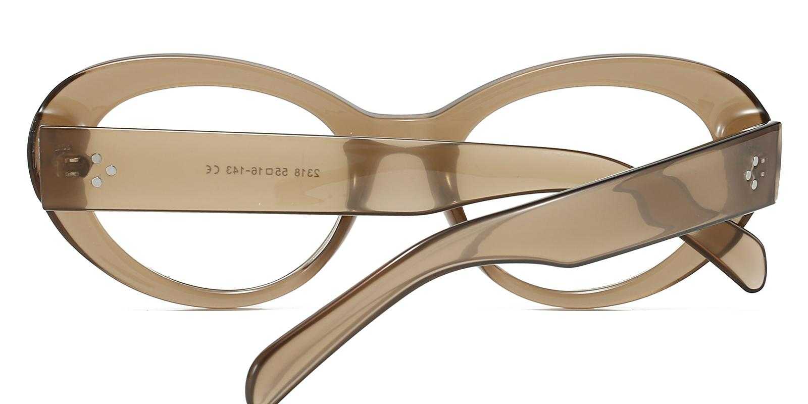 Gill Brown Plastic Eyeglasses , UniversalBridgeFit Frames from ABBE Glasses