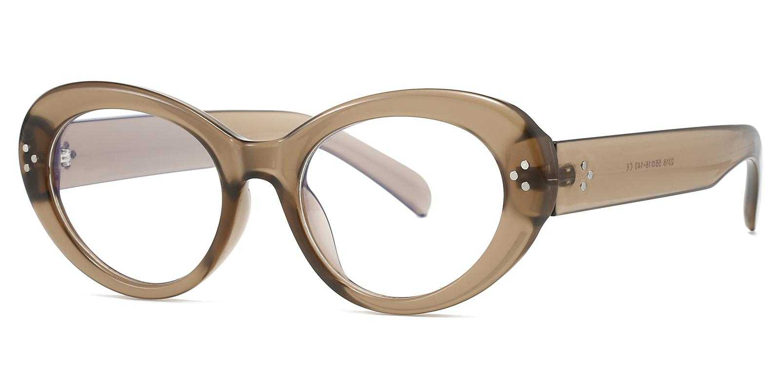 Gill Brown Plastic Eyeglasses , UniversalBridgeFit Frames from ABBE Glasses