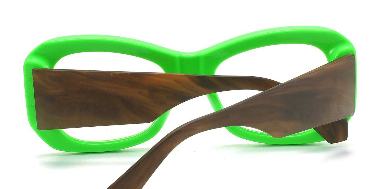 Stuart Green Plastic Eyeglasses , UniversalBridgeFit Frames from ABBE Glasses