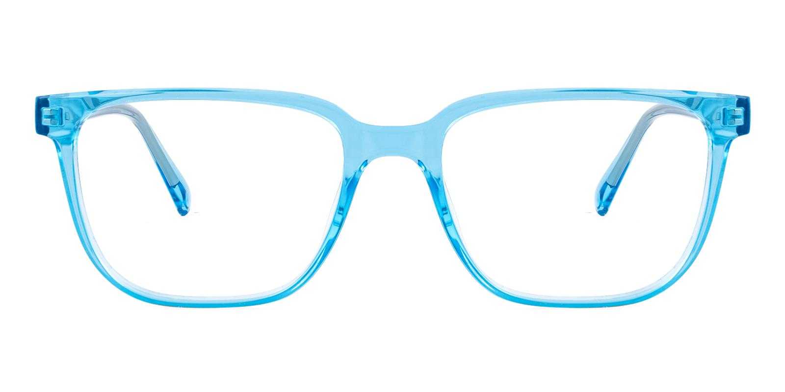 Bristol Blue Acetate Eyeglasses , SpringHinges , UniversalBridgeFit Frames from ABBE Glasses