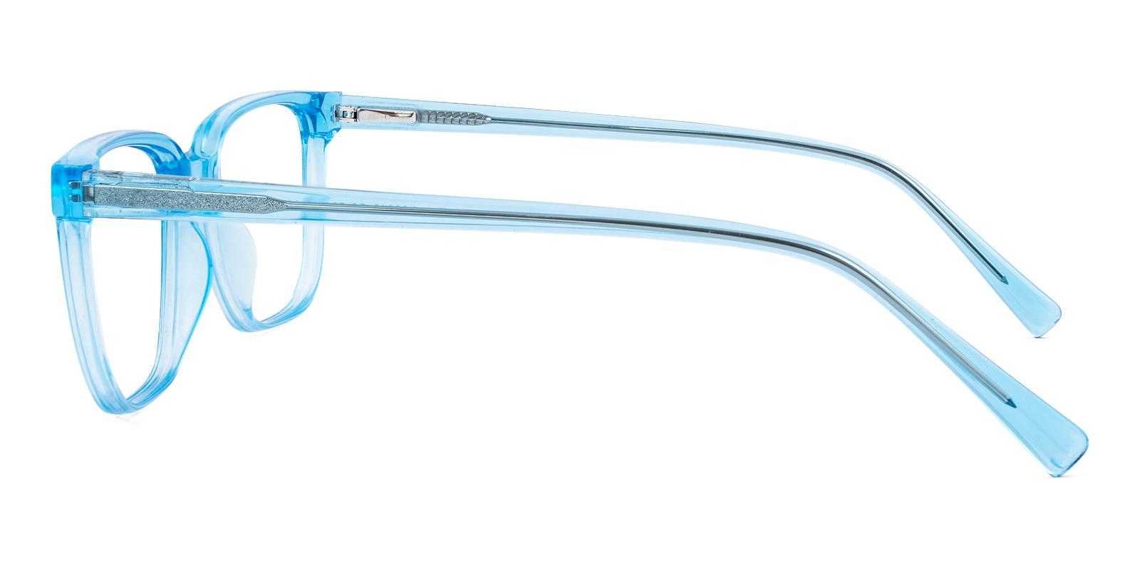 Bristol Blue Acetate Eyeglasses , SpringHinges , UniversalBridgeFit Frames from ABBE Glasses