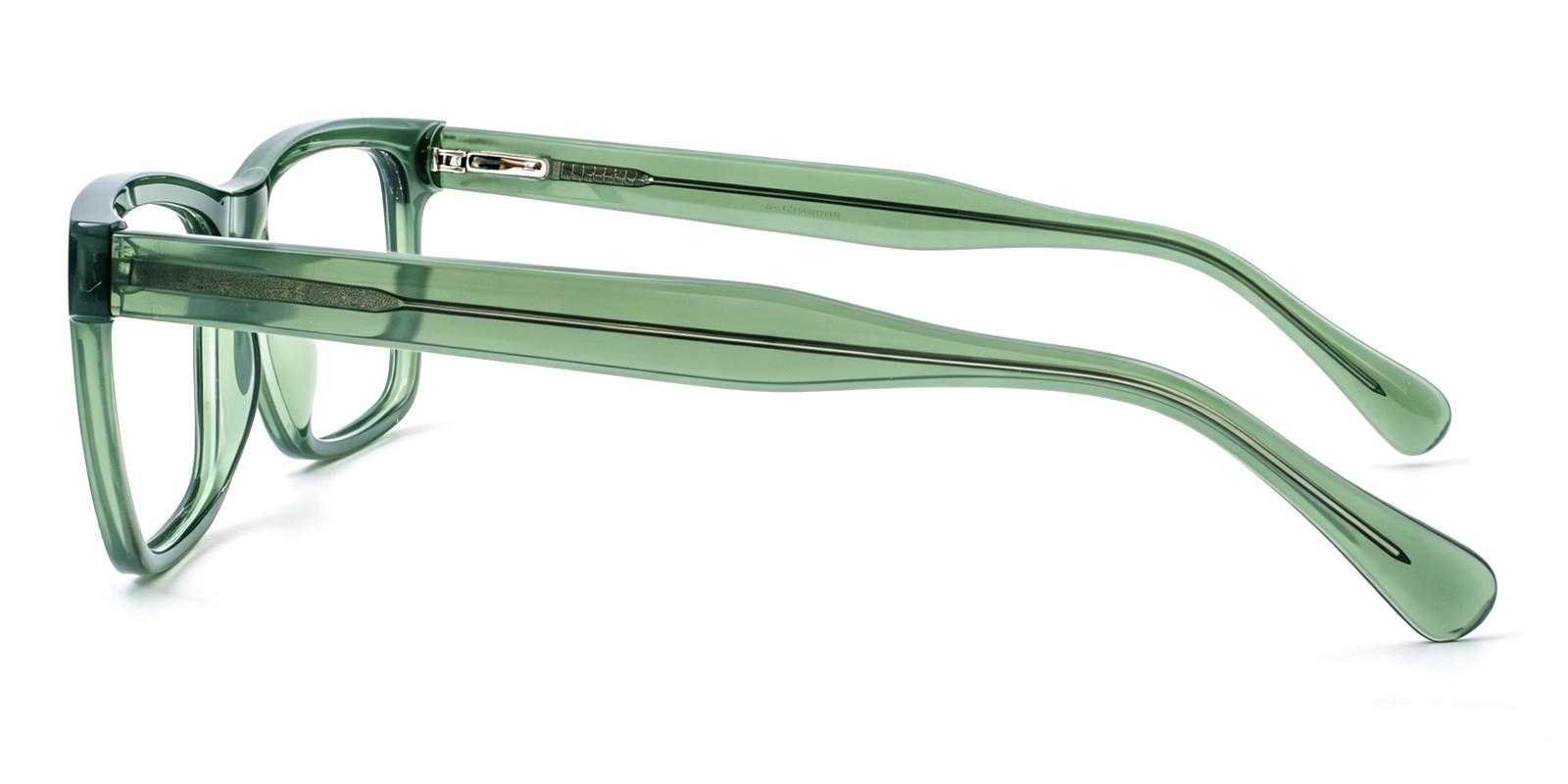 Delia Green Acetate Eyeglasses , SpringHinges , UniversalBridgeFit Frames from ABBE Glasses