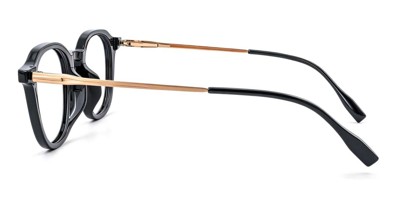 Murphy Black Titanium , TR Eyeglasses , UniversalBridgeFit Frames from ABBE Glasses
