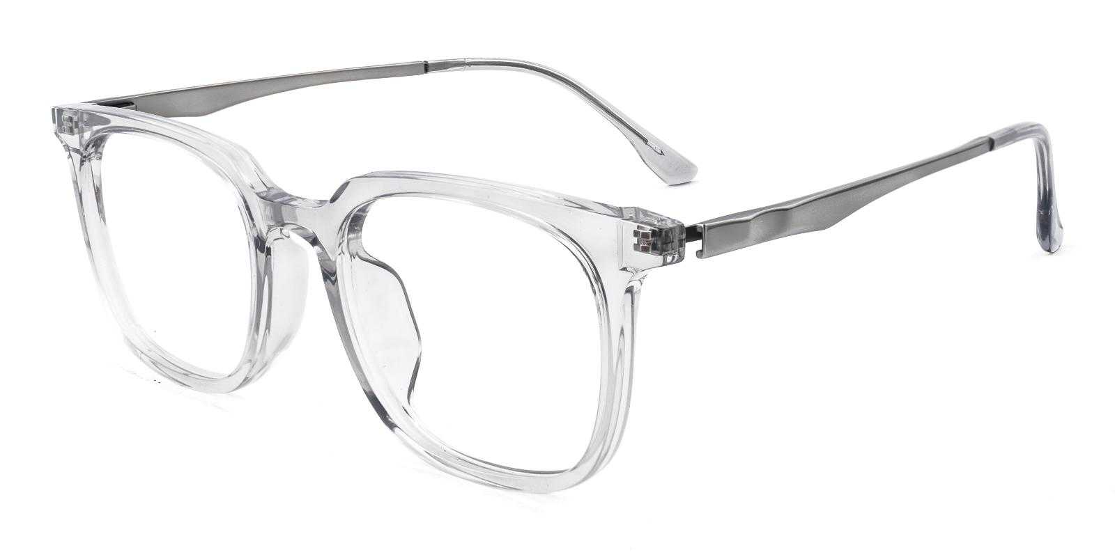Ludington Gray Titanium , TR Eyeglasses , UniversalBridgeFit Frames from ABBE Glasses