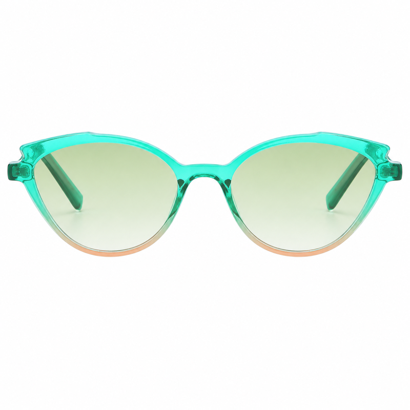Lambert Green Plastic Sunglasses , UniversalBridgeFit Frames from ABBE Glasses