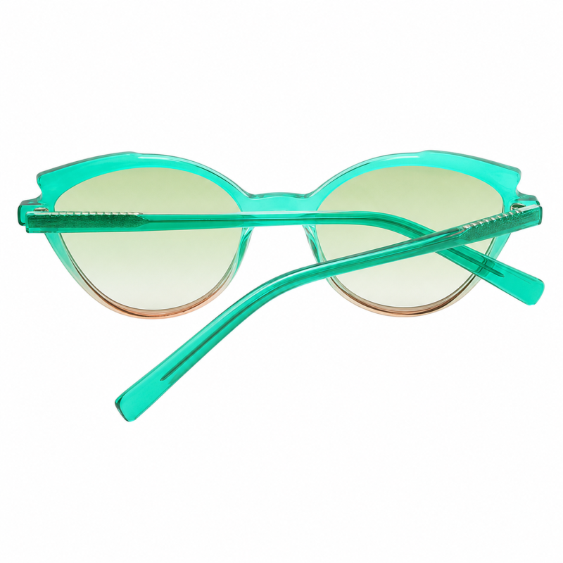 Lambert Green Plastic Sunglasses , UniversalBridgeFit Frames from ABBE Glasses