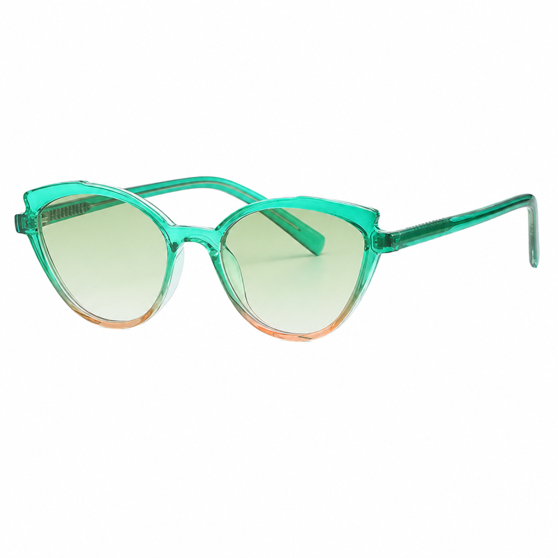 Lambert Green Plastic Sunglasses , UniversalBridgeFit Frames from ABBE Glasses