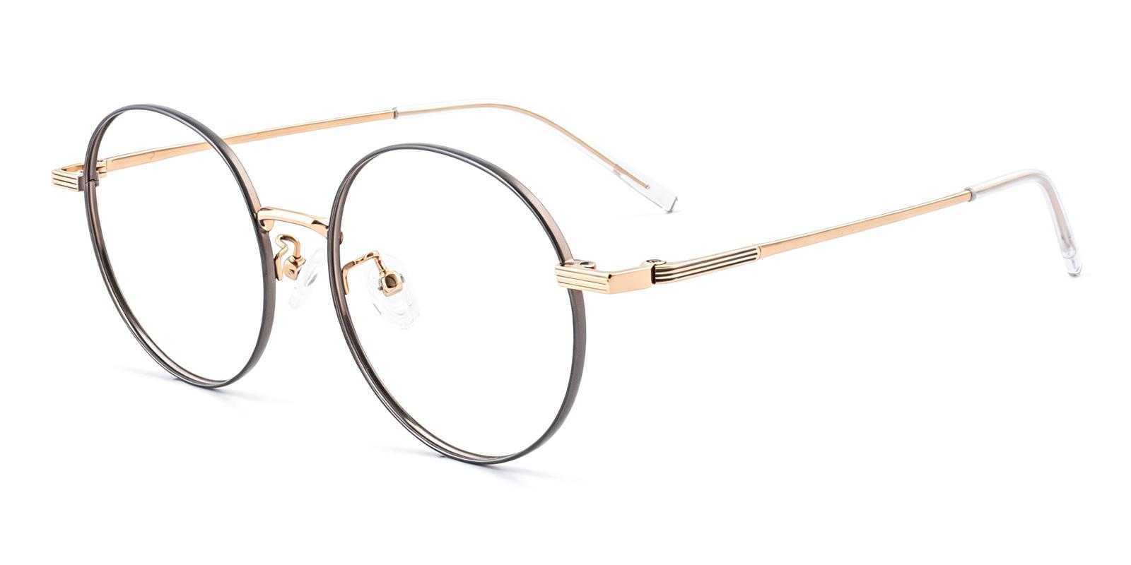 Rupert Gold Titanium Eyeglasses , Lightweight , NosePads Frames from ABBE Glasses