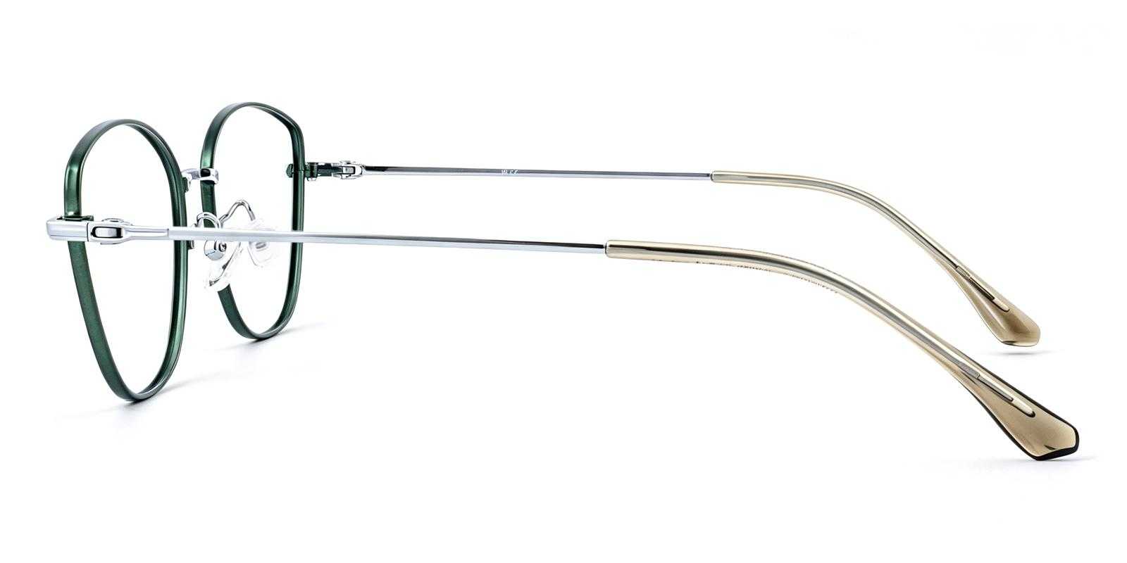 Jeremiah Green Titanium Eyeglasses , Lightweight , NosePads Frames from ABBE Glasses