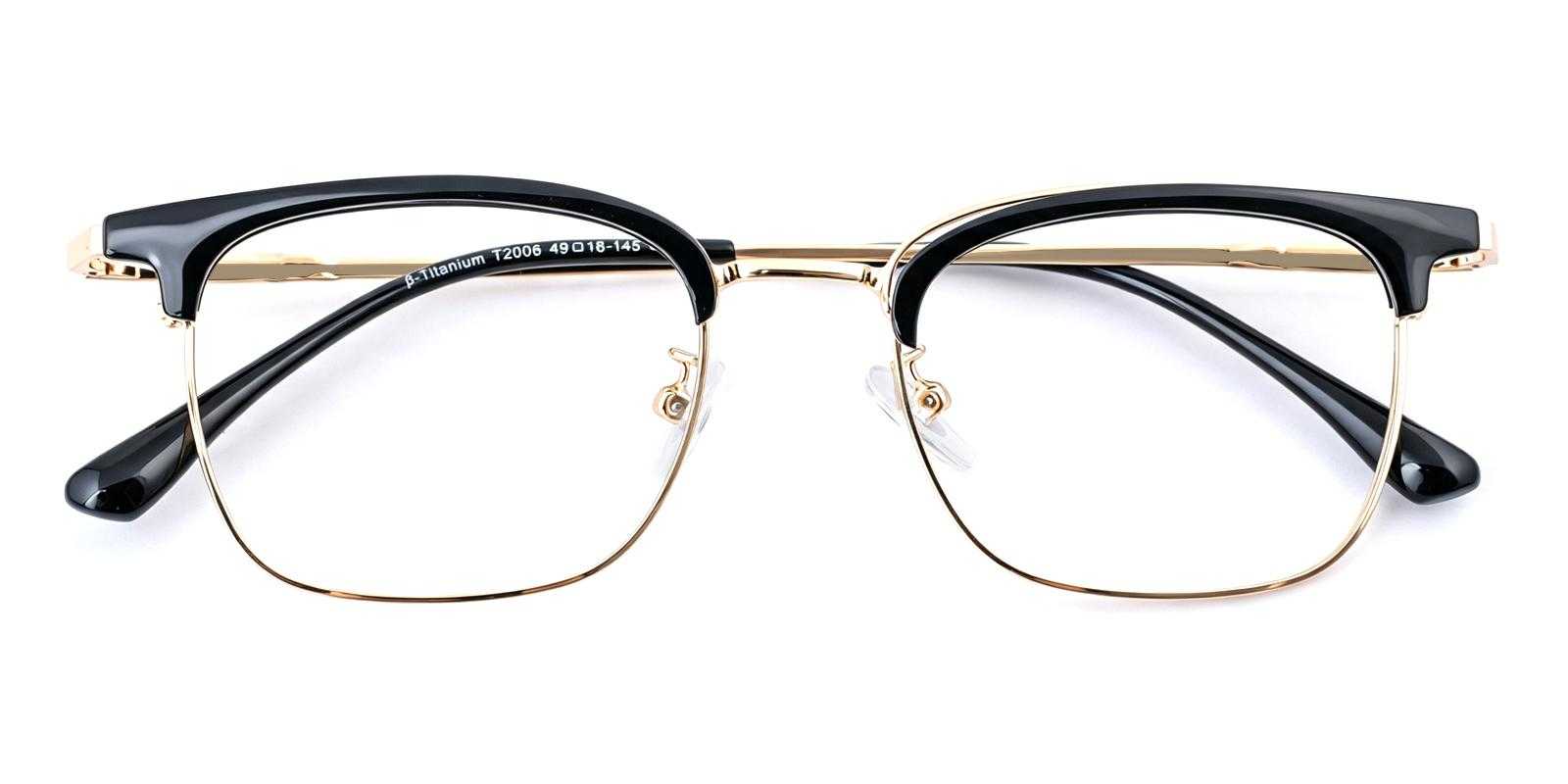 Celeste Gold Titanium , TR Eyeglasses , NosePads Frames from ABBE Glasses