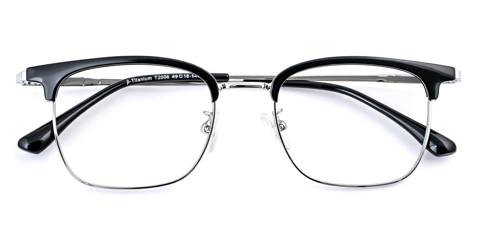 Celeste Silver Titanium , TR Eyeglasses , NosePads Frames from ABBE Glasses