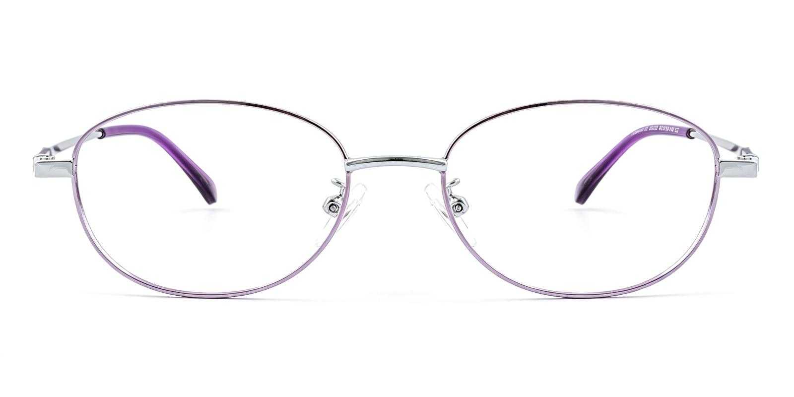 Pyrus Purple Titanium Eyeglasses , Lightweight , NosePads Frames from ABBE Glasses